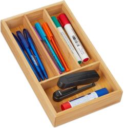 Relaxdays Organizator de sertare Relaxdays cu 4 compartimente (10072813)