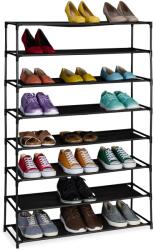 Relaxdays Suport pentru pantofi Relaxdays cu rafturi din material textil (10106756) Pantofar