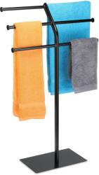 Relaxdays Suport pentru prosoape Relaxdays cu 3 bare (10067054)