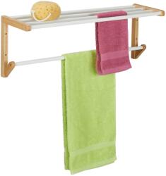 Relaxdays Suport de prosoape de perete din bambus Relaxdays (10093976)