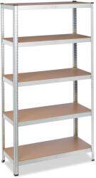 Relaxdays Rafturi galvanizate Relaxdays pentru sarcini grele cu 5 rafturi (10062369) Raft
