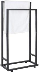 Relaxdays Suport prosoape Relaxdays cu 2 bare metalice (10126926)