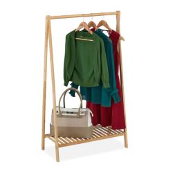 Relaxdays Suport de haine Relaxdays din bambus 67 cm (10071884)