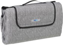 Relaxdays Pătură de picnic Relaxdays gri din fleece (10064488) Patura