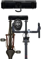 Relaxdays Suport de perete pentru bicicletă Relaxdays cu șină (10123842)