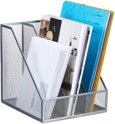 Relaxdays Dosar vertical Relaxdays cu 3 compartimente (10095014)