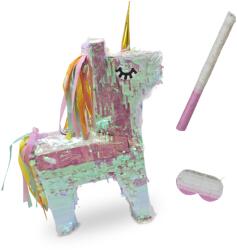 Relaxdays Set Pinata Unicorn Relaxdays cu Băț și Mască (10127624)