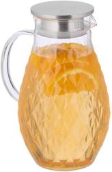 Relaxdays Carafă de sticlă Relaxdays cu capac 2 litri (10113853)