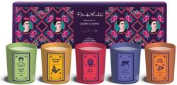 Relaxdays Set cadou cu lumânări parfumate Frida Kahlo, set de 5 piese (10125948)
