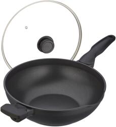 Relaxdays Tigaie wok Relaxdays cu capac (10093824)