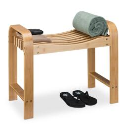 Relaxdays Scaun de baie Relaxdays cu mânere (10109366)