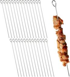 Relaxdays Frigărui pentru shashlik din oțel inoxidabil Relaxdays, set de 30 (10112937)