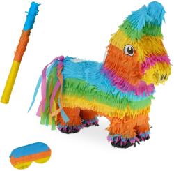 Relaxdays Set Pinata Relaxdays Măgar cu Băț și Mască (10127608)