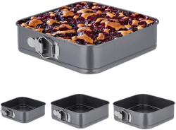 Relaxdays Set de 4 forme de copt cu arc Relaxdays (pătrate) (10086072)