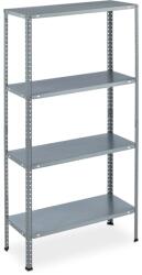 Relaxdays Raft metalic galvanizat Relaxdays cu 4 rafturi (10061686) Raft