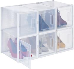 Relaxdays Set cutie pantofi Relaxdays cu 6 piese pentru tocuri înalte (10098318)