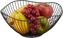 Relaxdays Bol metalic curbat pentru fructe Relaxdays (10085210)