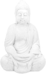 Relaxdays Figurină Buddha albă Relaxdays 70 cm (10073721)