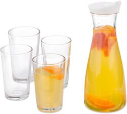 Relaxdays Set carafă apă Relaxdays cu pahare (10067119)