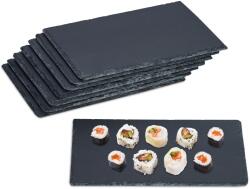 Relaxdays Farfurie ardezie Relaxdays 26 x 16 cm, set de 8 (10099081) Tava