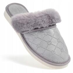 PanSzew Meleg női papucs nubuk Topánka dombornyomással 36-41 PanSzew (Ciepłe Pantofle Damskie Góralskie Laczki 40) - allegro - 5 465 Ft