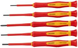 TRACON Set de șurubelnițe de precizie, izolate la 1000V AC 1000 V, 5pcs (CSETP5) Surubelnita