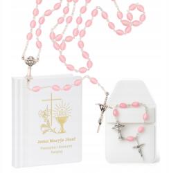  Szentségimádás rózsafüzér szett imakönyv Gyöngy csomag kislánynak