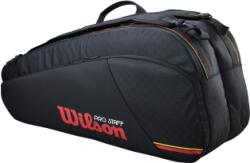 Wilson Pro Staff Classic 6 Pack Racket Bag Black tenisztáska