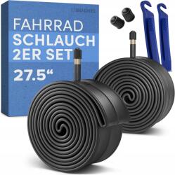 Buchel Kerékpártömlő Buchel 27, 5" 27.5x1.75-2.125 47-584 Auto 40MM 2 Db Kanál (DĘTKI BUCHEL 27,5")