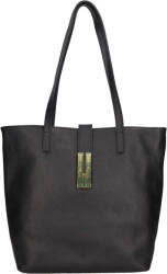 Italia Női bőr kézitáska Italia Ramira - fekete