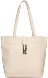 Italia Női bőr kézitáska Italia Ramira - krémes