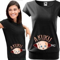Tshirto Kismama Póló Akuku Vicces Ajándék Kismamáknak XXL (Gadżet na urodziny Przyszła mama dziecka)