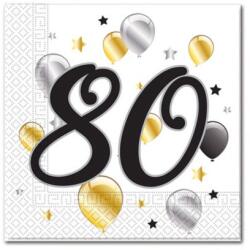 Procos Салфетки с число 80 (20 бр)