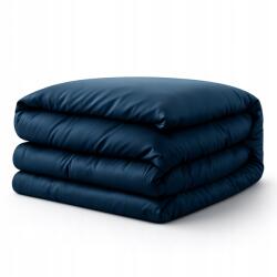  Párnahuzat Sima 180x200cm 100% Pamut Szatén Sötétkék MrTowel Dom Hotel (Poszwa na Kołdrę 180x200cm Satynowa MrTowel)