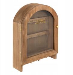 Atmosphera Fa Kulcstartó Szekrény 28 X 22 CM Előszobába Barna (203548-JJA)