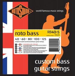 Rotosound húrok Roto Bass RB40-5 (40-125) (RB40-5)
