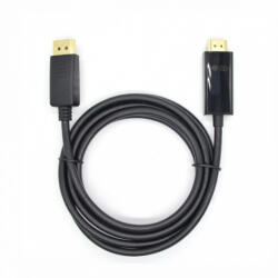 TB DisplayPort- HDMI 1.8 m. Cable, black (AKTBXVDMHMDP18B)