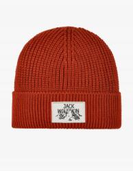 Jack Wolfskin Téli sapka Jack Wolfskin Badge Beanie Rust (A61610-J0126)