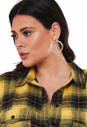 Missguided Kerek Arany Fülbevaló