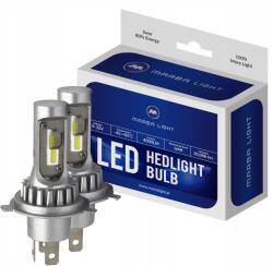 Marba Light Led izzók H4 ML12H4 Fehér Erős Fény Helyes Kikapcsolás A Fényszóróban