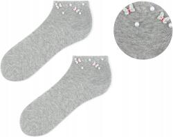 Marilyn Női zokni, húzózsinóros díszítéssel