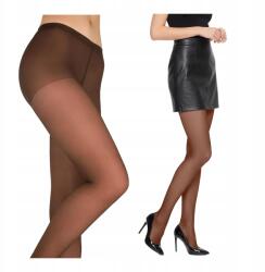 Marilyn Női harisnyanadrág 15 den klasszikus vékony sima Marilyn 4-L Caffe (kryjące rajstopy bez połysku gładkie)
