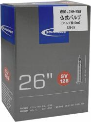 Schwalbe Kerékpártömlő Schwalbe SV12B 27, 5x1.10 20-28/584-590 Presta 40MM (4-BIS12SVBKC)