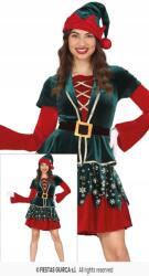 Fiestas Guirca Hóember jelmez Mikulás segítő jelmez Manó karácsony M (58213UNIW)