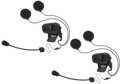 Sena Sistem de comunicare pentru motociclete, SENA SMH5D, Moto Intercom, Bluetooth 3.0, Raza de actiune 400 metri, Set dublu, Negru (8809629524575)