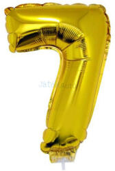 Funny Fashion Számos lufi - 7, arany, 42 cm