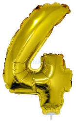 Funny Fashion Számos lufi - 4, arany, 42 cm