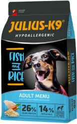 Julius-K9 2x12kg JULIUS-K9 High Premium Adult Hypoallergenic hal, száraz kutyatáp