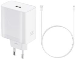 OPPO SUPERVOOC încărcător de rețea priză USB (80W, încărcător rapid + cablu Type-C) WHITE VCB8JAEH (VCB8JAEH)
