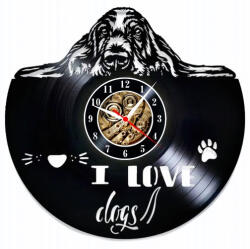 I LOVE DOGS-ceas de perete